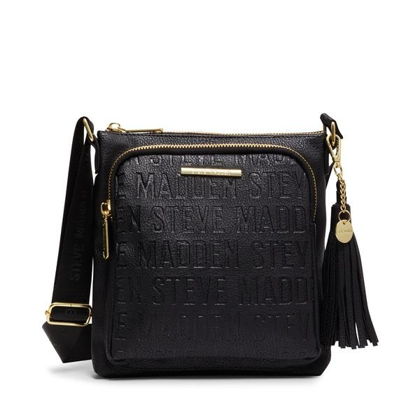 LOGO CROSSBODY BLACK | Steve Madden (US)