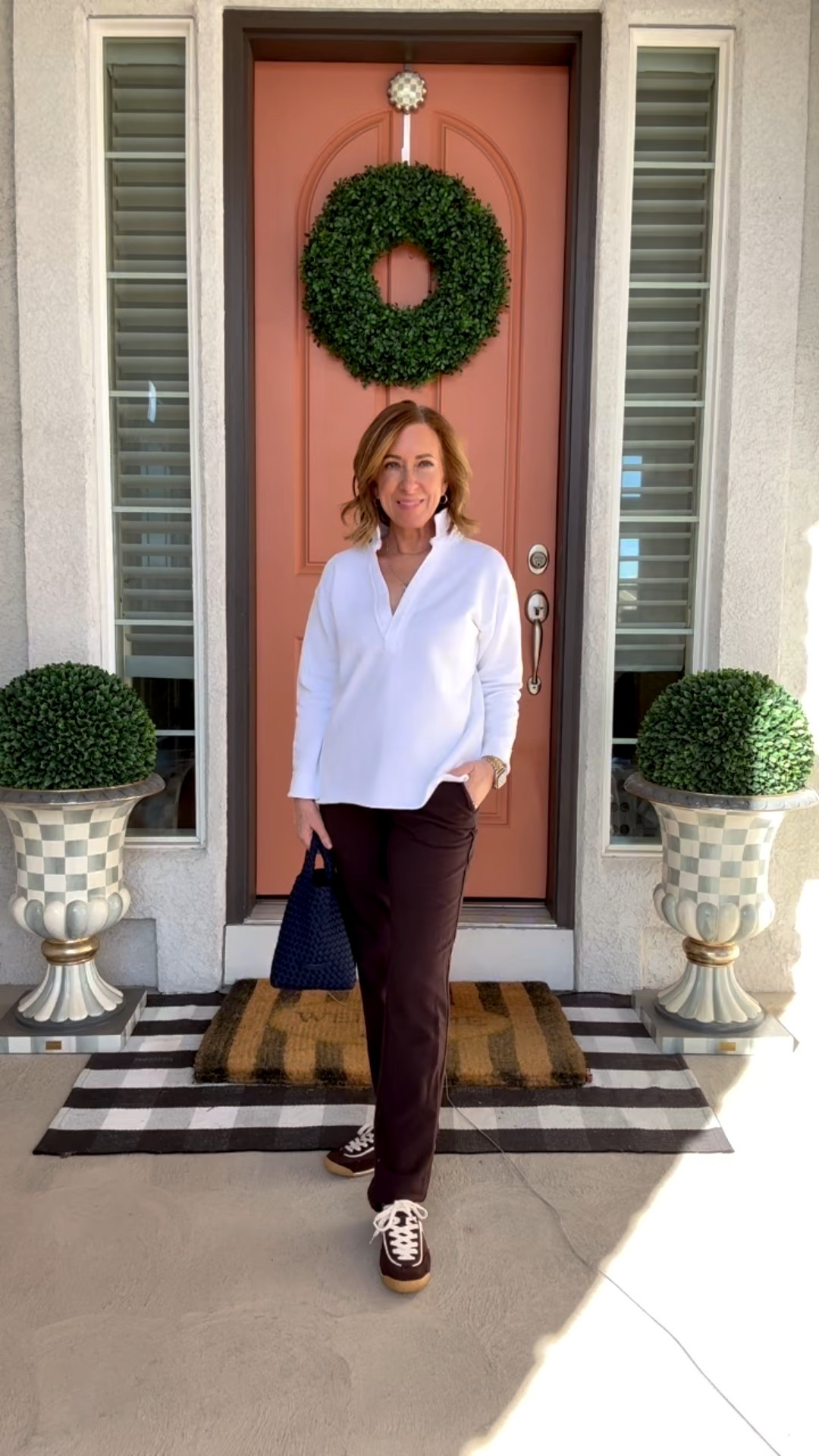 This is my version of elevated casual: simple silhouettes, quality fabrics, and pieces I’ll wear on repeat. Saving you time, guesswork, and closet overwhelm 🤍

Top wearing an XS
Pants PXS


#LTKootd #LTKOver40 #LTKPetite