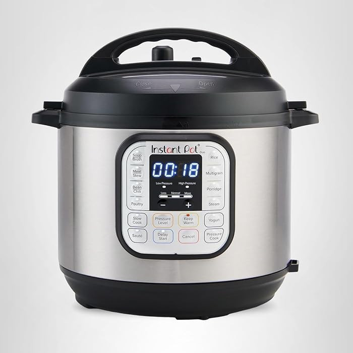 Instant Pot Duo 7-in-1 Electric Pressure Cooker, Slow Cooker, Rice, Steamer, Sauté, Yogurt Maker... | Amazon (US)