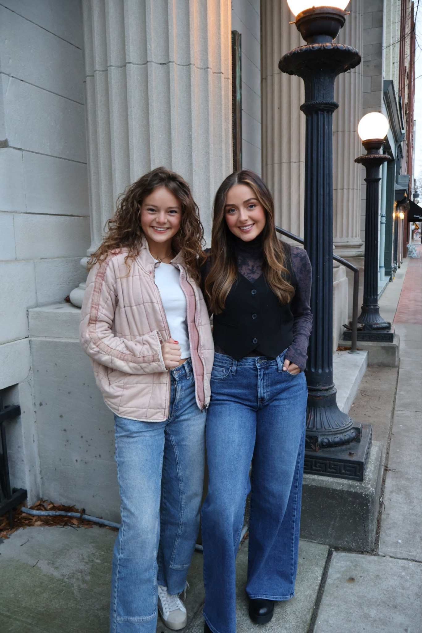 my jacket is from dillards but I don’t think they sale it anymore. I found a super similar one at forever 21!💗

#LTKSeasonal #LTKFindsUnder50 #LTKFindsUnder100