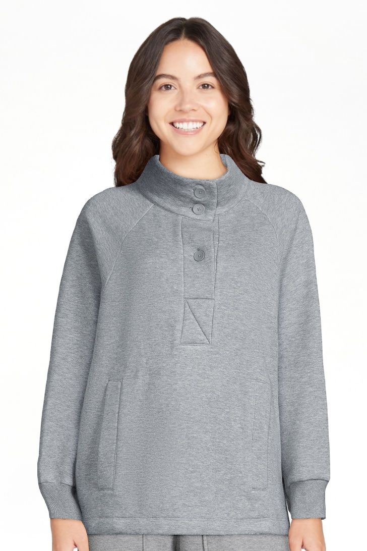 Free Assembly Women's Fleece Popover Sweatshirt with Raglan Sleeves, Size XS-XXXL | Walmart (US)