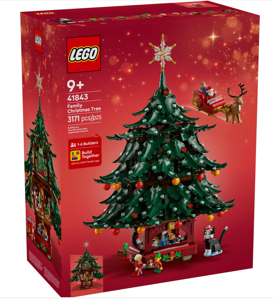 Lego 41843 Family Christmas Tree - Sealed In Box | eBay US