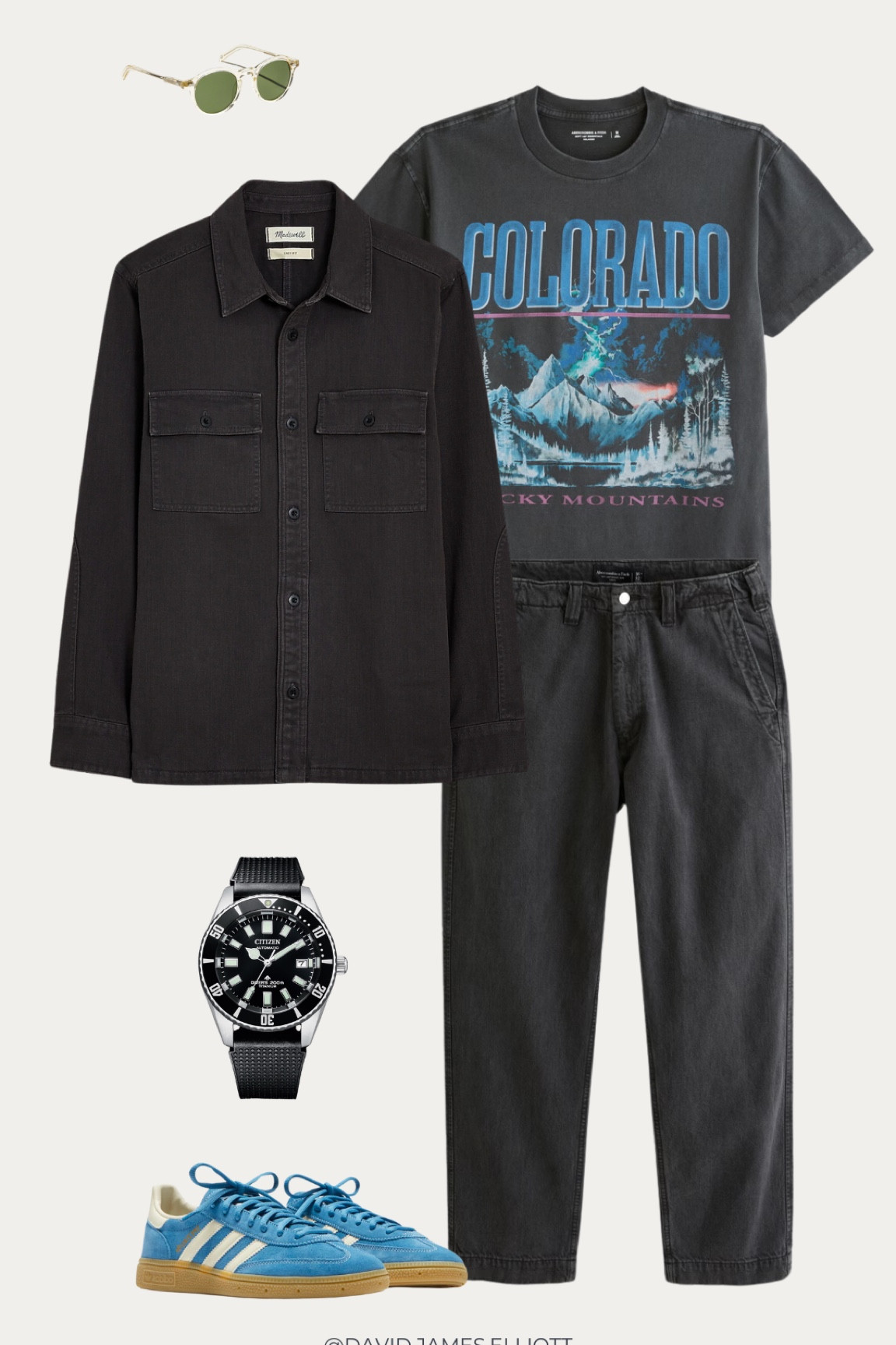 Casual shirt jacket outfit for men this spring!

#LTKmens