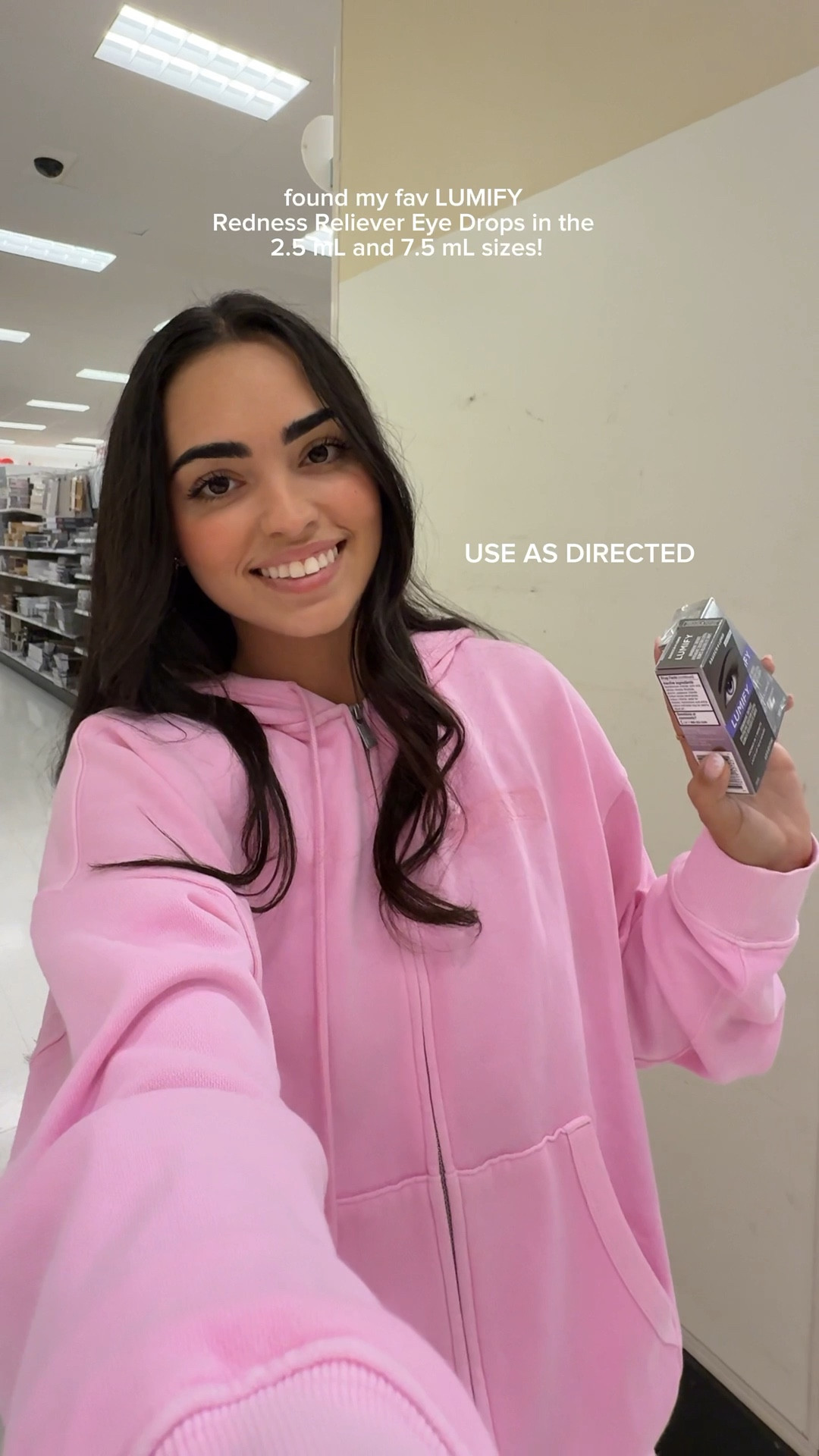 #ad quick target run to stock up on my LUMIFY Redness Reliever Eye Drops @target @lumify.eyes 
#LUMIFYDrops #FromBauschLomb #RunToTarget #TargetPartner #Target USE AS DIRECTED