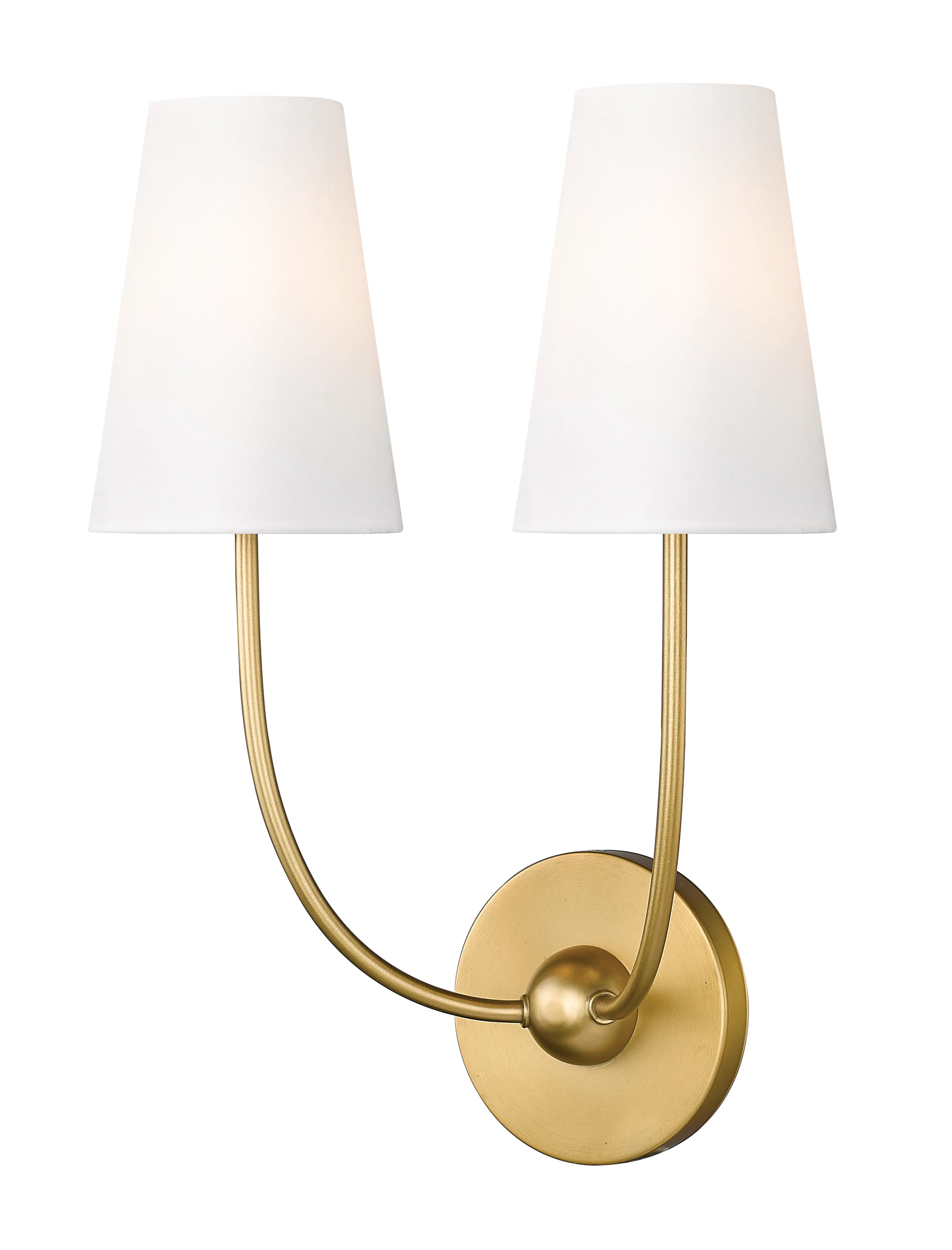 Avemari Steel Armed Sconce | Wayfair North America