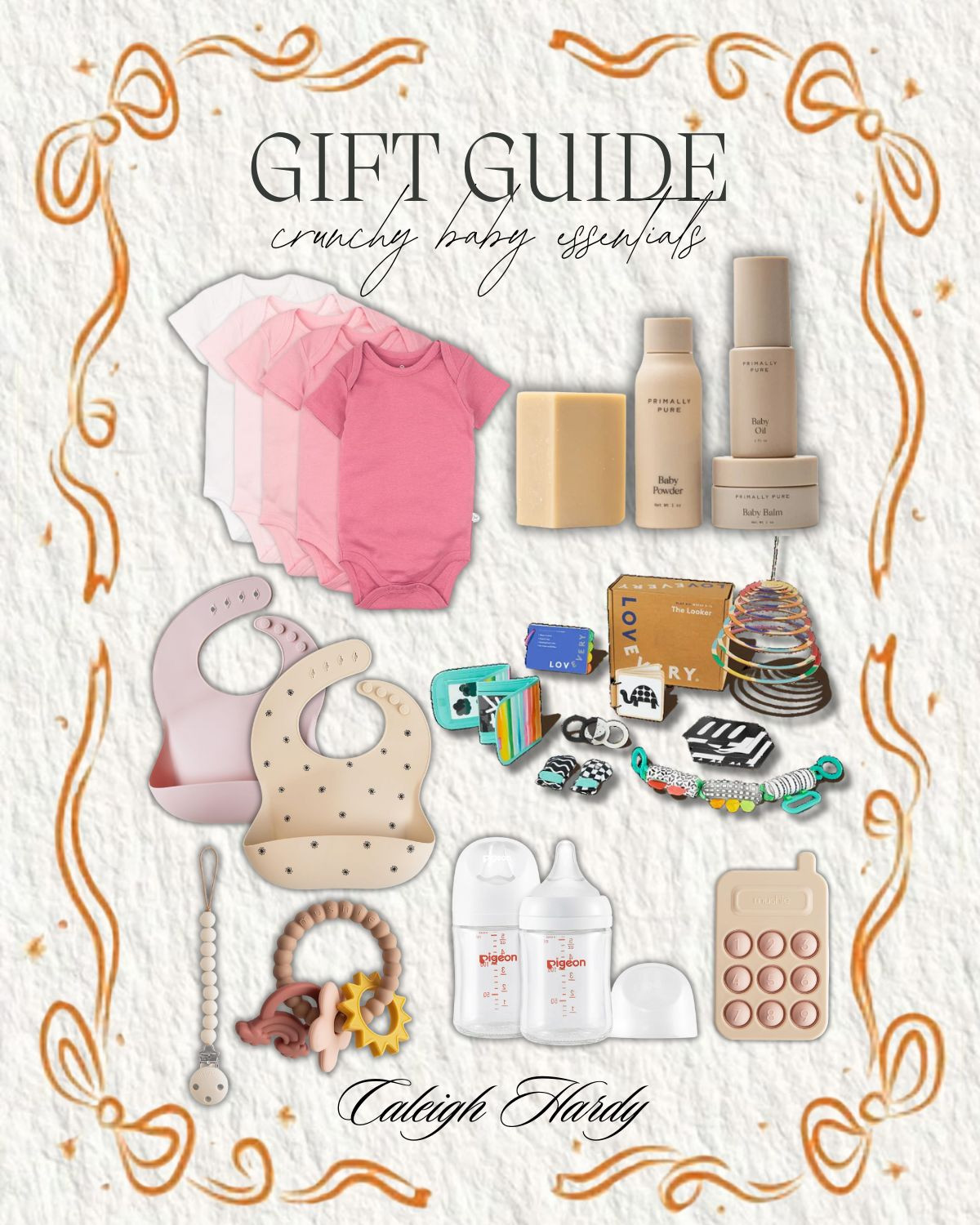 Gift Guide: Crunchy Baby Essentials✨

gift guide, gift ideas, gift ideas for baby, newborn essentials, crunchy baby essentials, organic cloth onesies, primally pure baby kit, silicon baby bibs, pigeon glass bottles, lovevery, mushie, Caleigh Hardy 

 #LTKCyberWeek #LTKGiftGuide #LTKHoliday