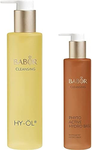 HY-ÖL & Phytoactive Hydro Base Set, Double Cleansing, Oil Cleanser and Makeup Remover Oil Set fo... | Amazon (US)