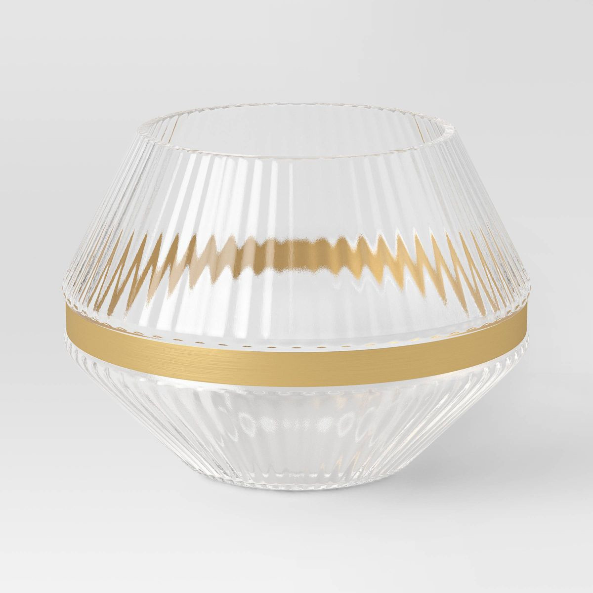 Medium Luxe Glass Hurricane Holder - Threshold™ | Target