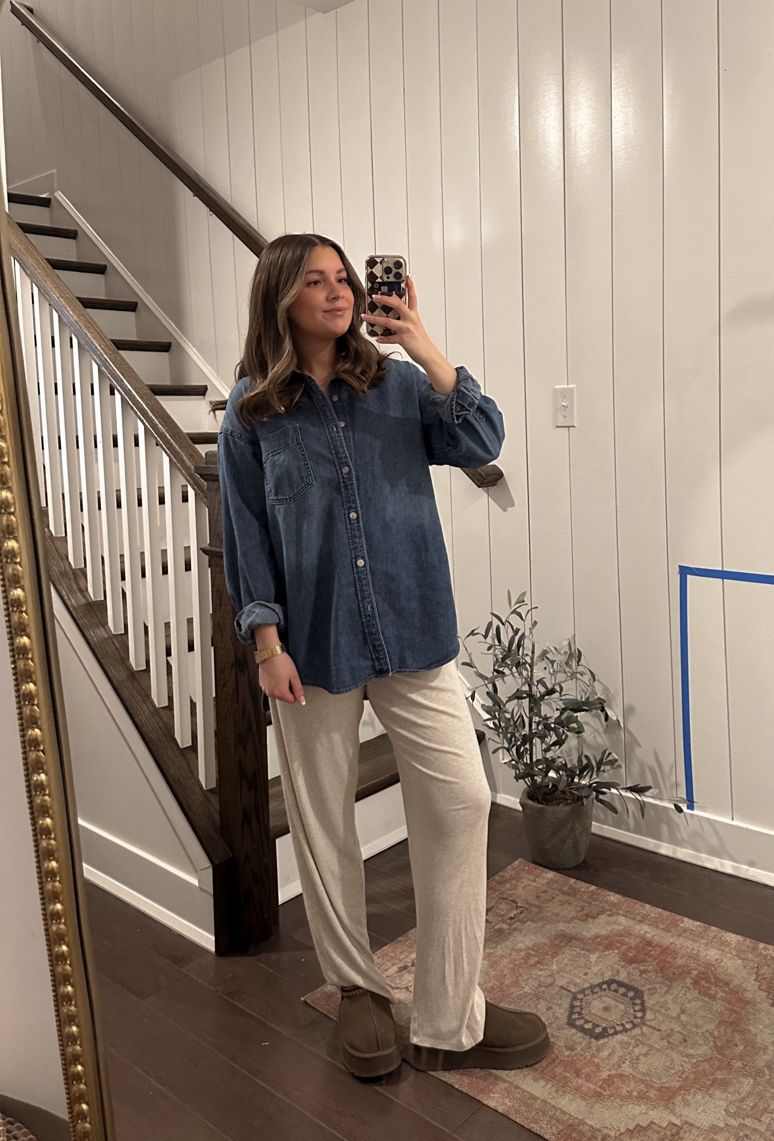 Small in the top and medium in the pants!