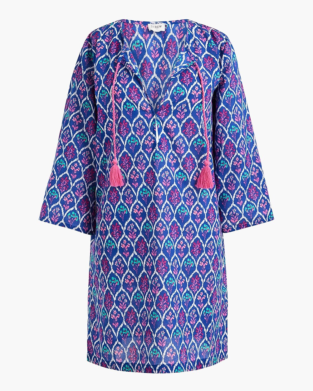 Printed cover-up tunic | J.Crew Factory