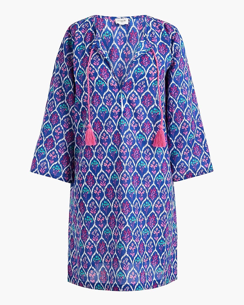 Printed cover-up tunic | J.Crew Factory