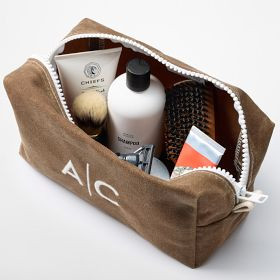 Mark & Graham x Steele Waxed Canvas Travel Pouch​ | Mark and Graham