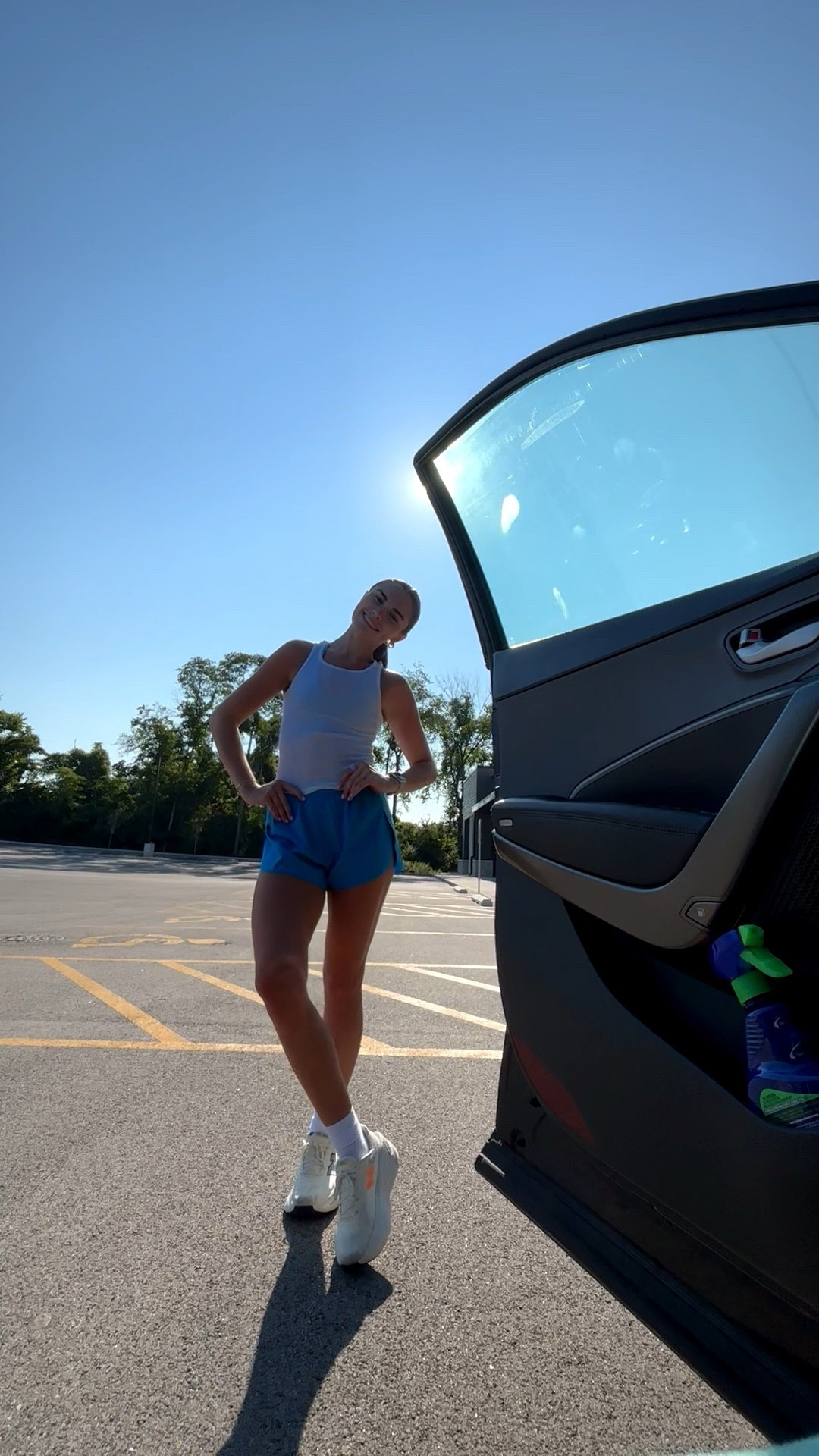 4 in shorts, xs in top

#LTKActive #LTKShoeCrush #LTKautumn