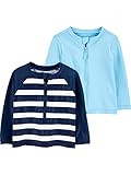 Simple Joys by Carter's Toddlers and Baby Boys' Assorted Rashguard Set, Pack of 2 | Amazon (US)