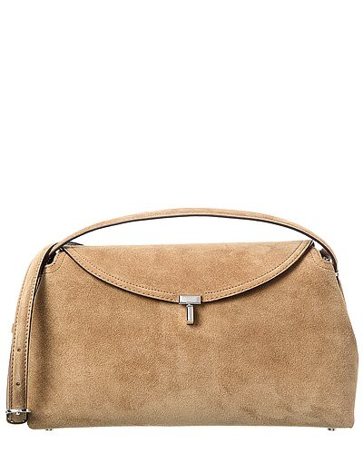 T-Lock Suede Satchel | Rue La La