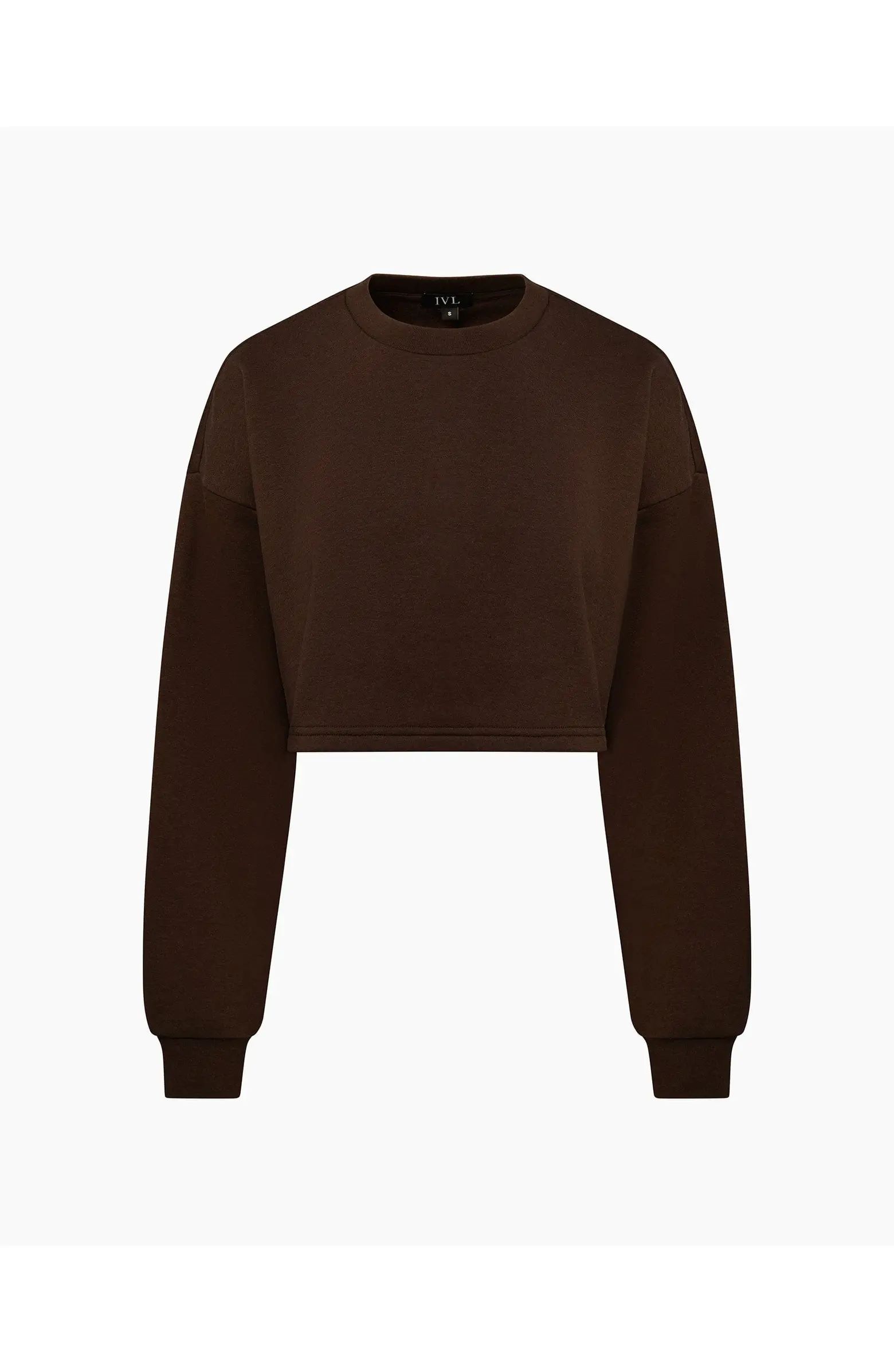 IVL Collective CROPPED CREWNECK SWEATSHIRT | Nordstrom | Nordstrom