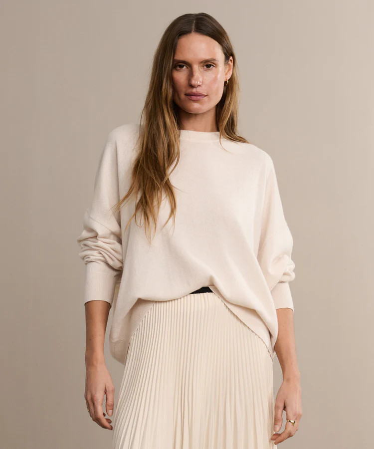 Cashmere Marina Crewneck | Jenni Kayne
