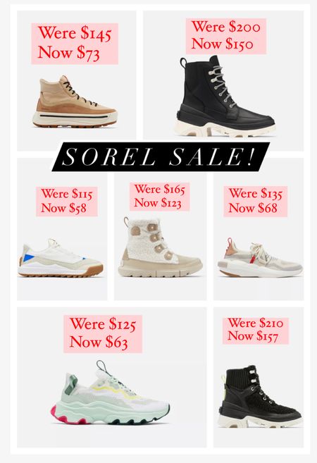 Sorel sale 25-50% off on favorite boots 

#LTKstyletip #LTKshoecrush #LTKsalealert