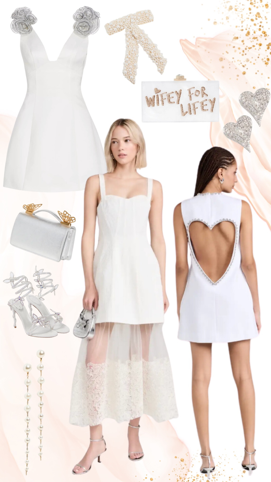 Bridal 
Bride to be
Bridal style
Bridal shower dress
Little white looks
White dress
Spring bridal 

#LTKSeasonal #LTKstyletip #LTKwedding