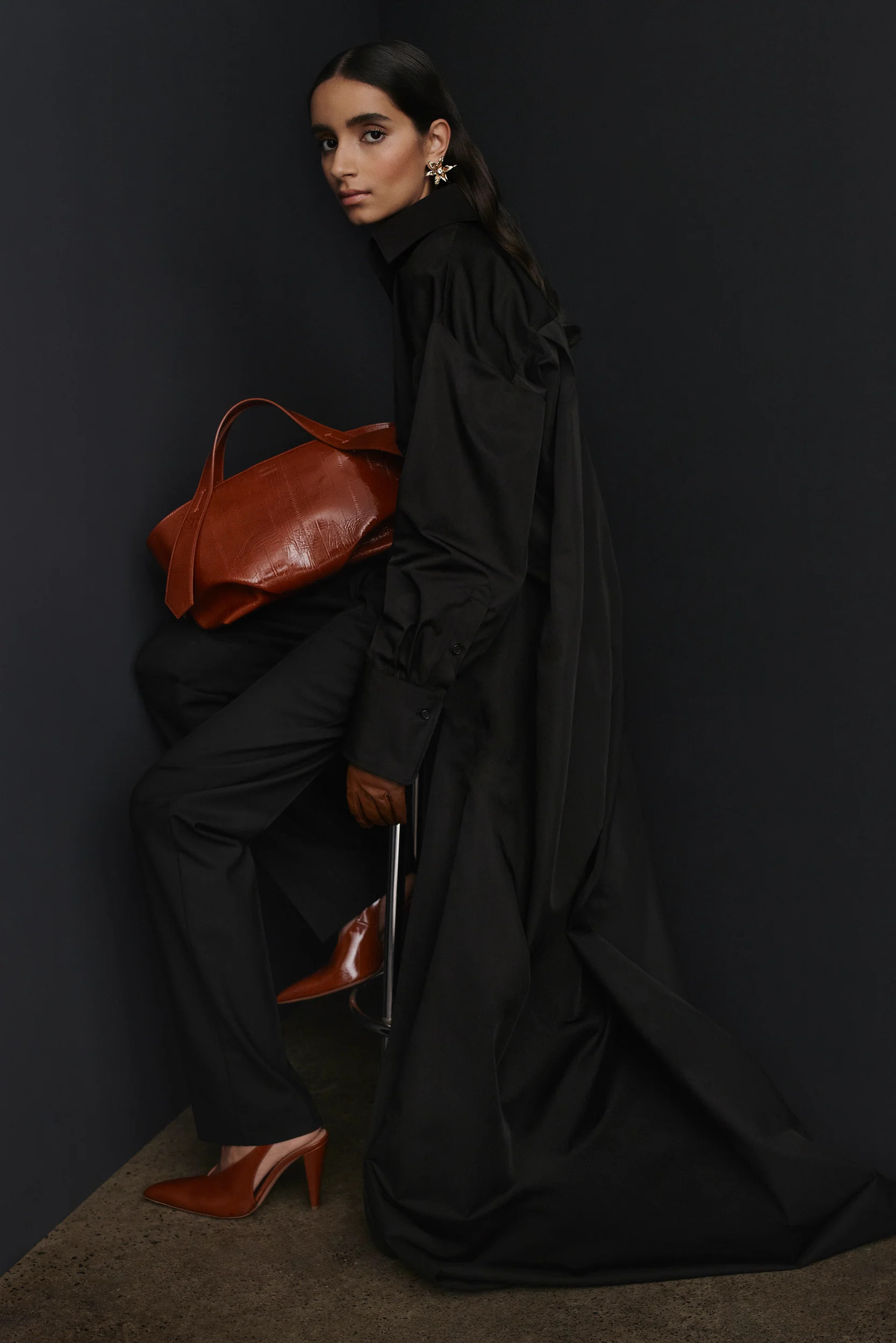 POINTED SLINGBACK 10 - BRANDY - Scanlan Theodore | Scanlan Theodore AU