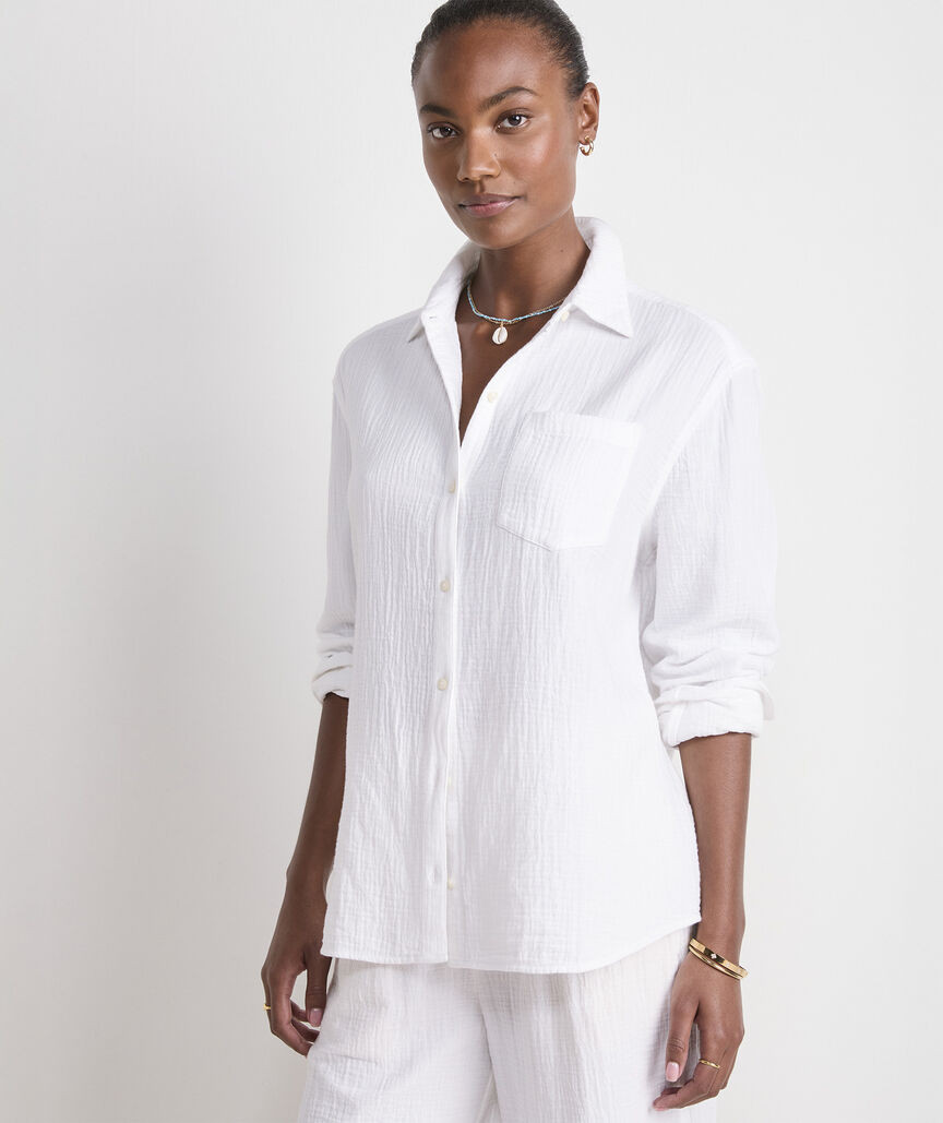 Double Gauze Button-Down | vineyard vines