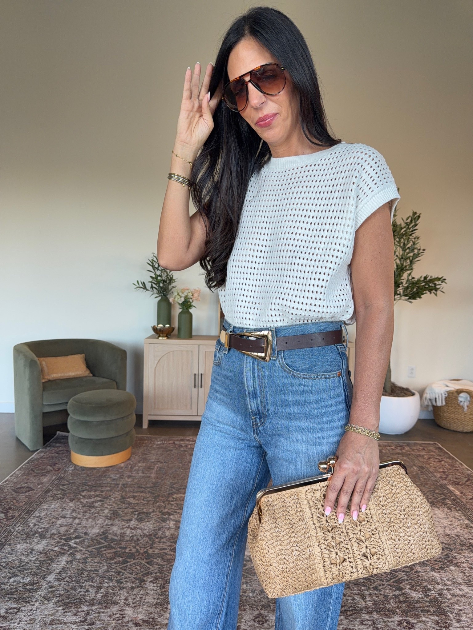 @levi levi ribcage viral denim - and my most worn 
Color: Not the Same 
Size 27x34
Top- small and amazing from Amazon
This @Target purse is a 20/10 and comes in 2 colors 

#LTKU #LTKootd #LTKOver40

#LTKmomlife #LTKU #LTKOver40