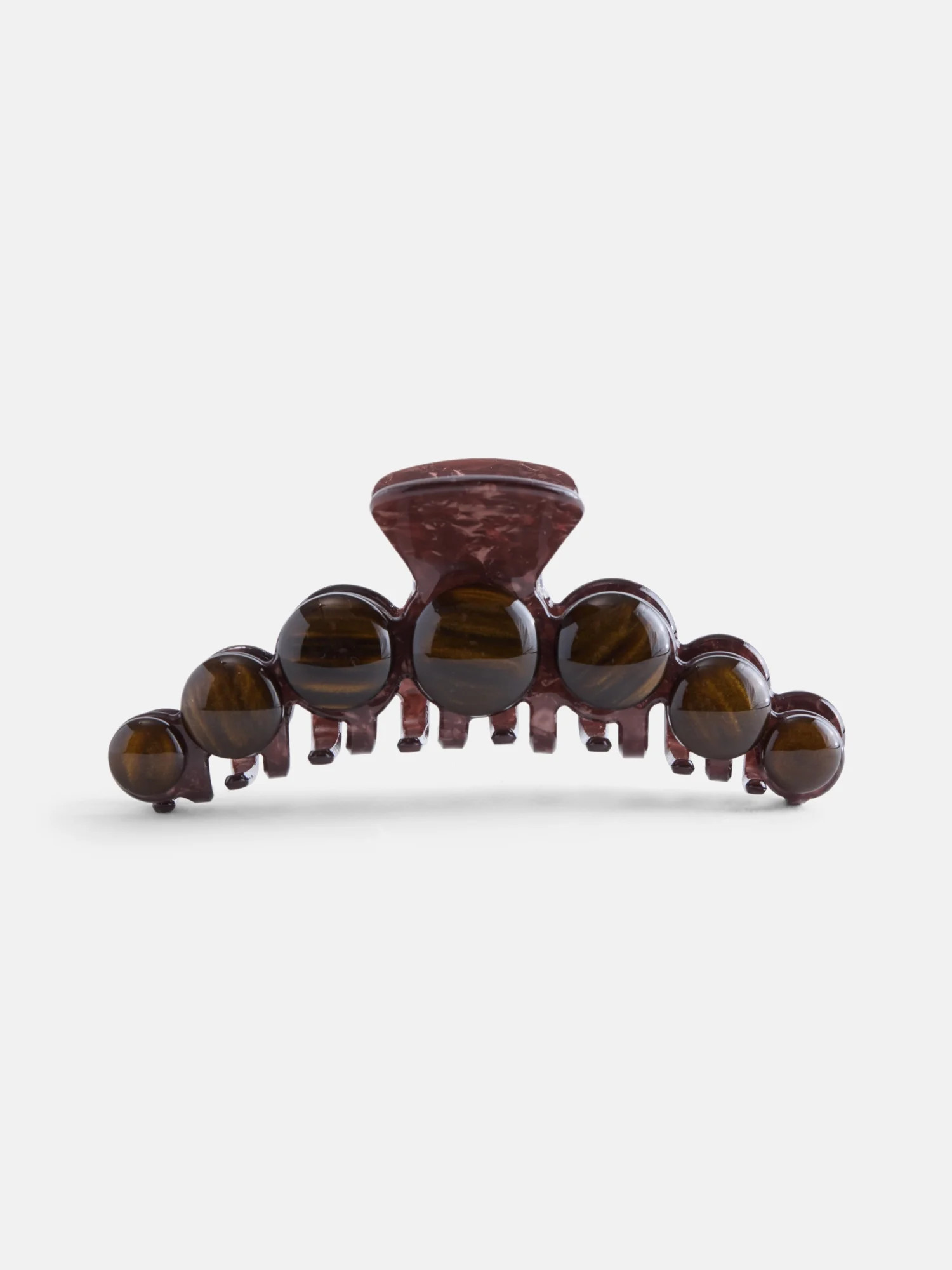 Scenario Women's Cat Eye Hair Claw Clip, Brown | Walmart (US)