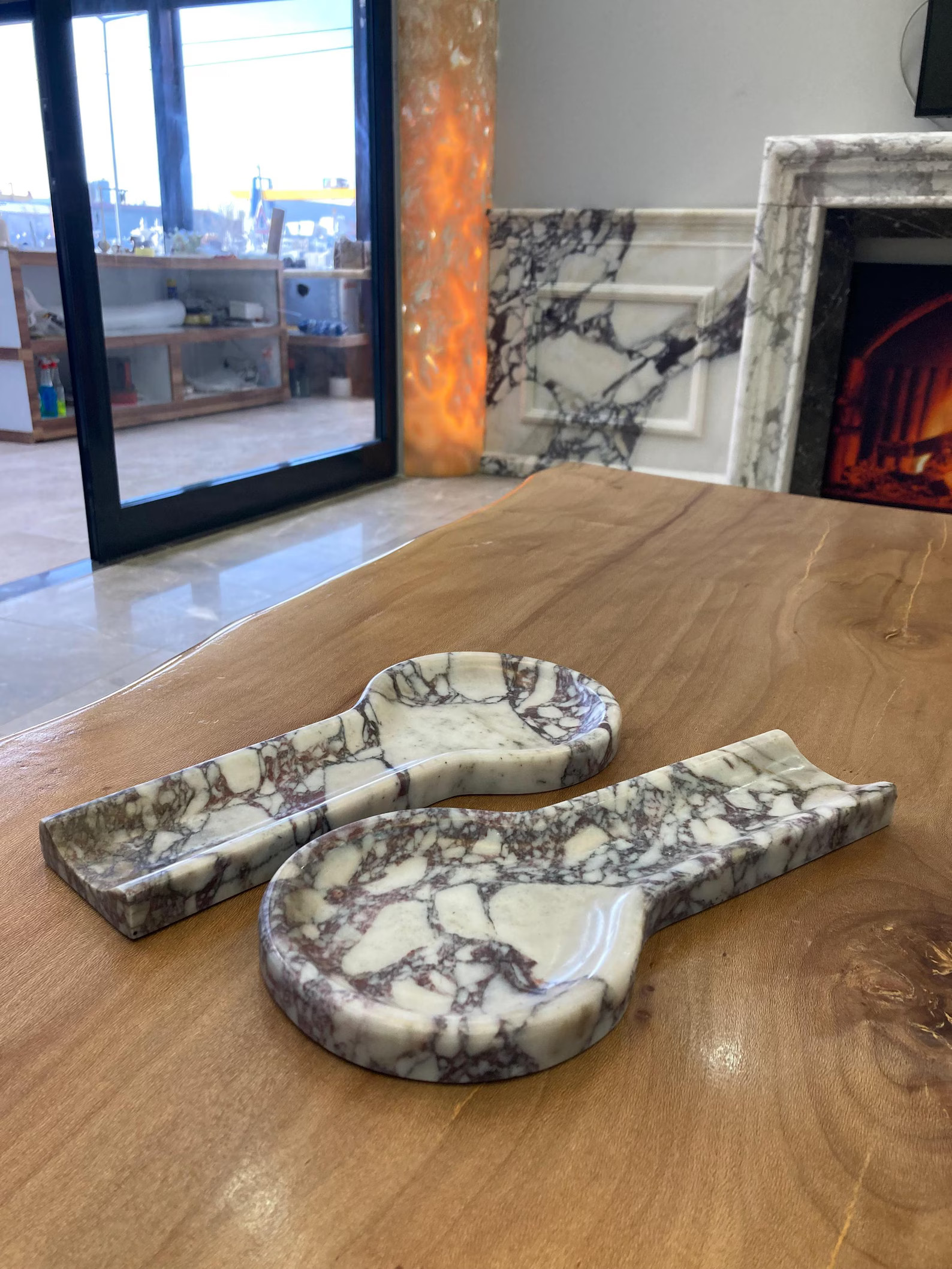 Marble Spoon Holder, Calacatta Viola Marble, Kitchen Decor, Home Decor, Marble Gift, Marble Decor... | Etsy (US)