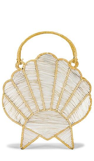 The Love Song Clutch in White | Revolve Clothing (Global)