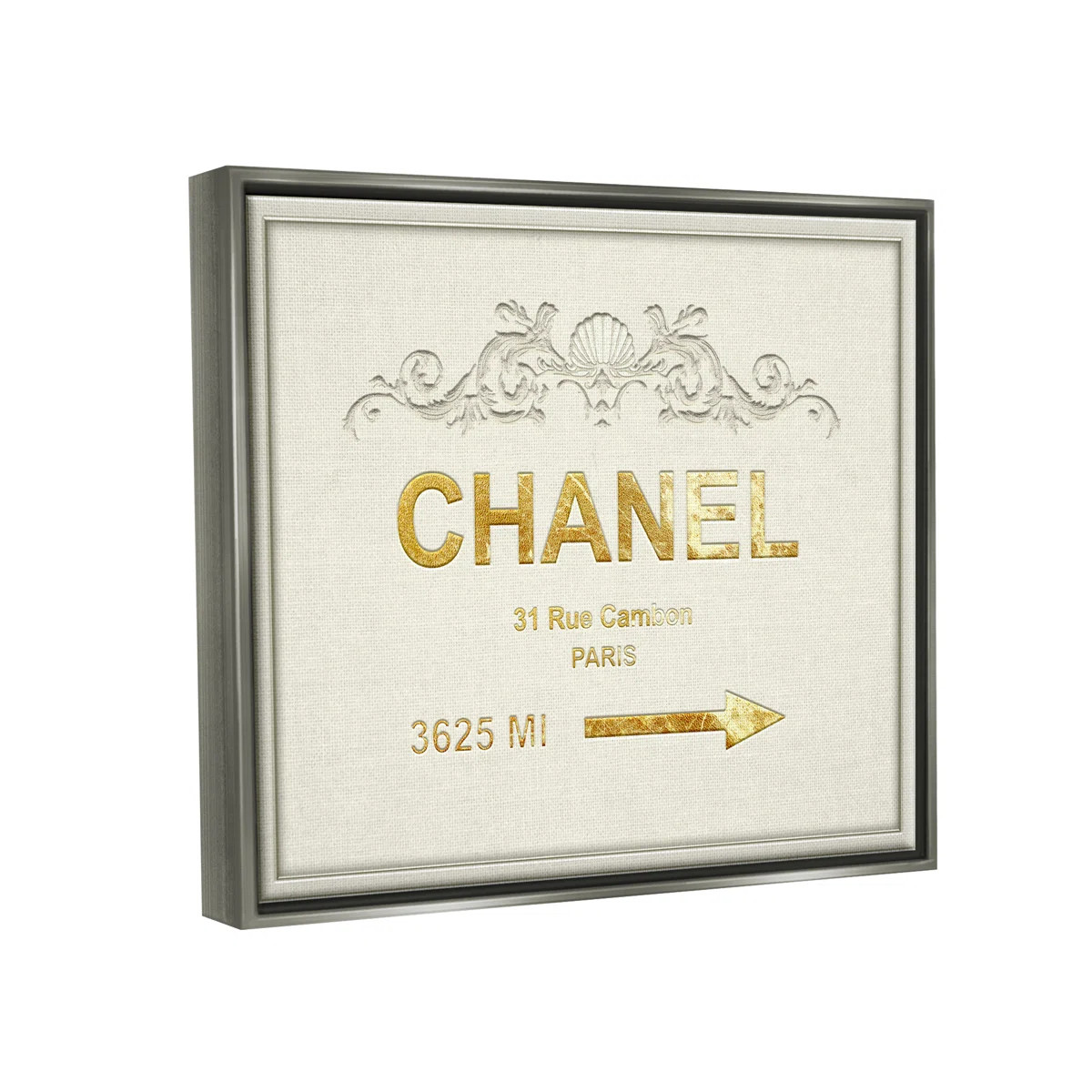 " Parisian Fashion Sign Distance From New York " by Ziwei Li | Wayfair North America