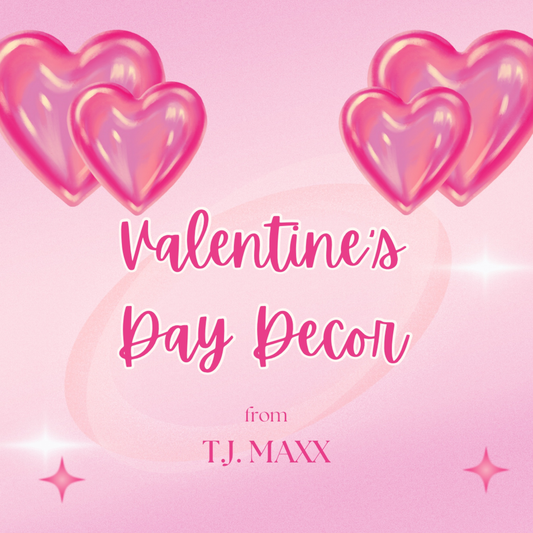 Valentine’s Day decor found at T.J. Maxx 💕 All items under $40! 

#LTKSeasonal #LTKFindsUnder50