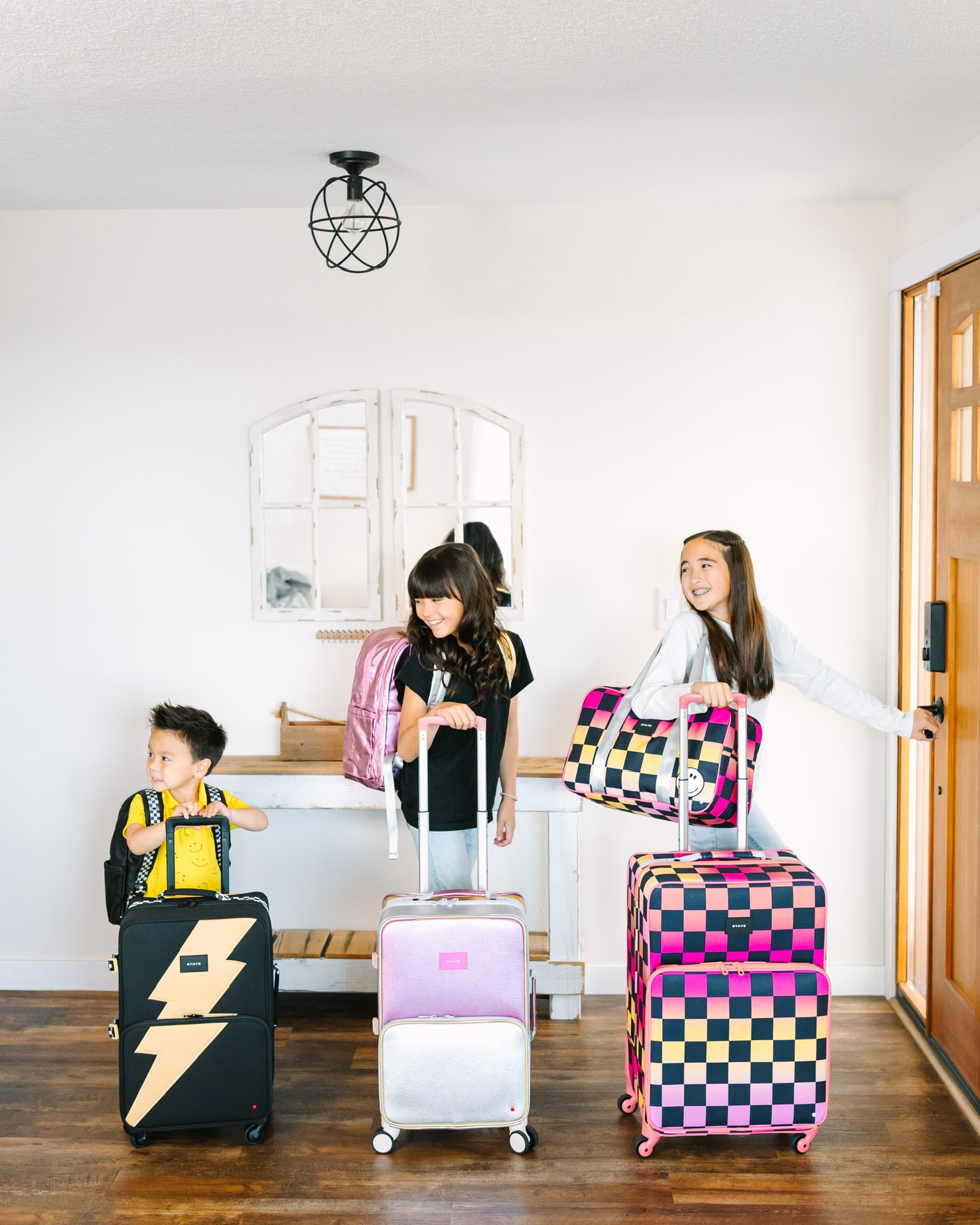 How fun are these patterns from STATE bags?! From full size suitcases, carry ons, duffel bags,
back packs & more STATE bags has you covered! 

📣 Use my code, MANDY20, to save 20% on your order, now through Oct 31st! 

Checkout both kids & adult selections! 

#LTKTravel #LTKHoliday #LTKItBag