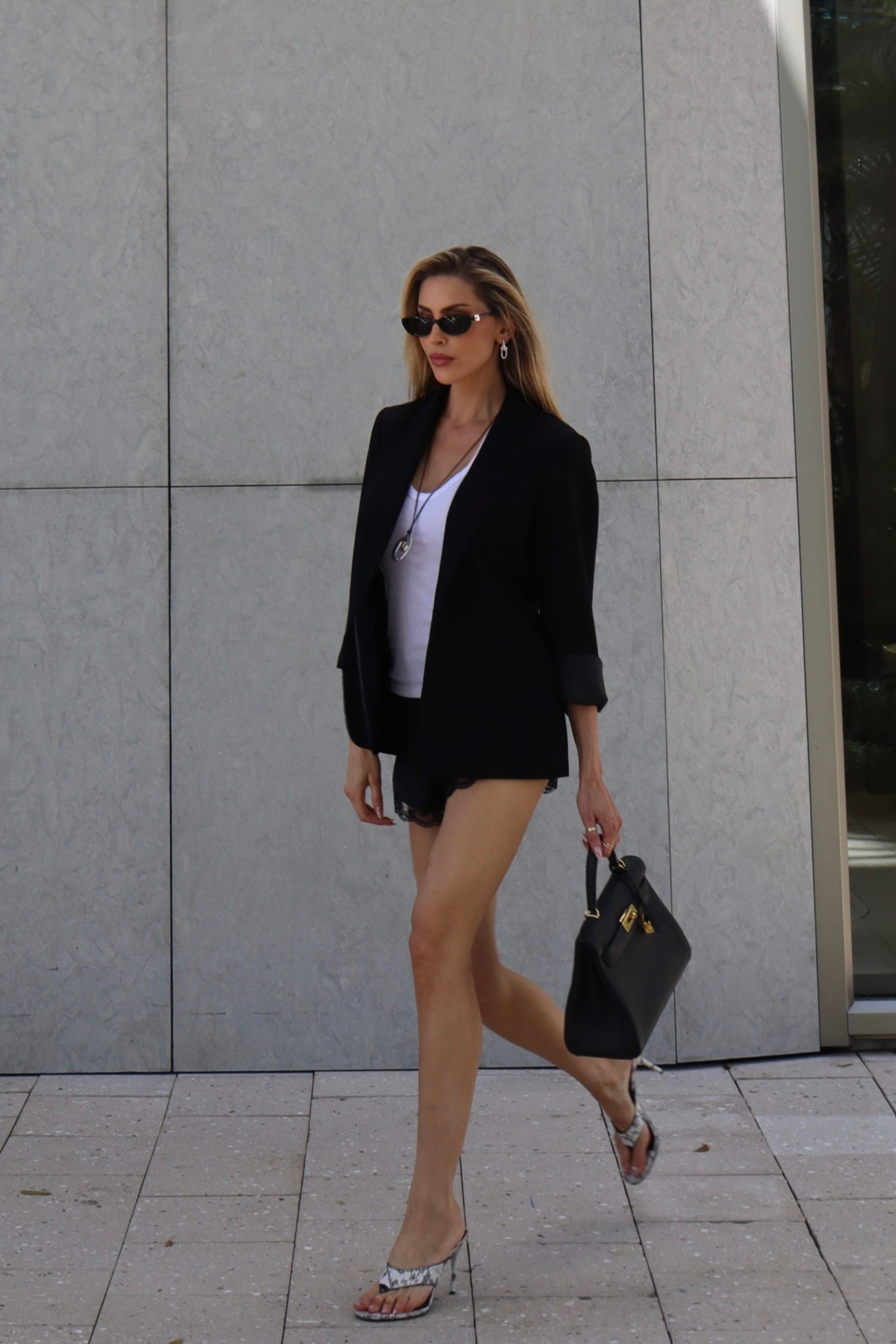 blazer & lace shorts 

#LTKdayinmylife #LTKgrwm #LTKootd
