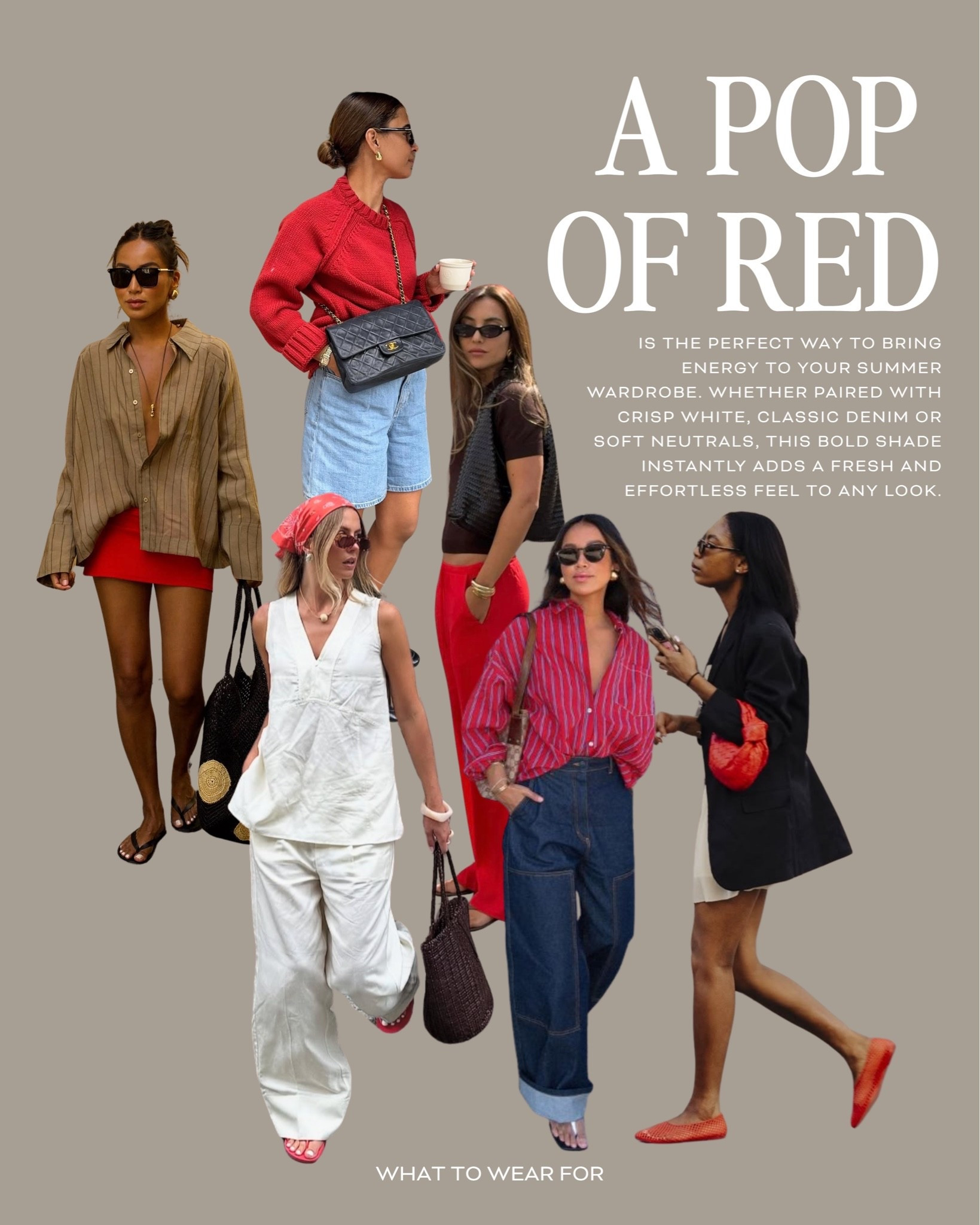 A pop of red for summer ❤️

#LTKsummer