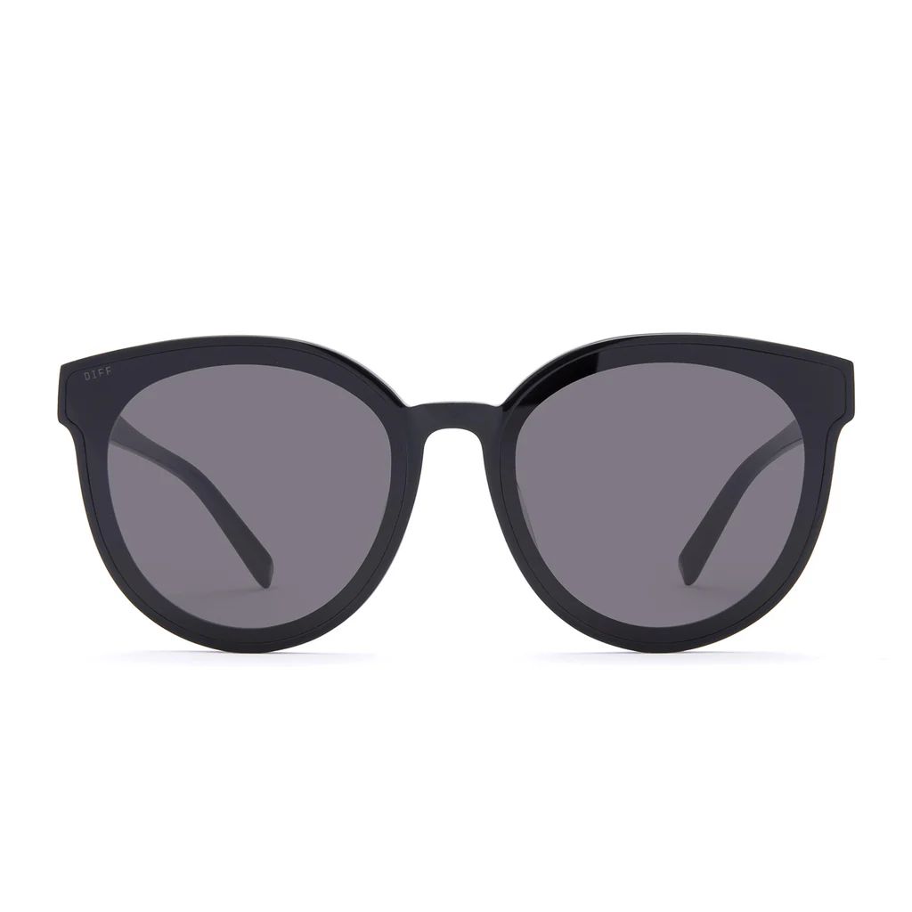 COLOR: black   grey sunglasses | DIFF Eyewear