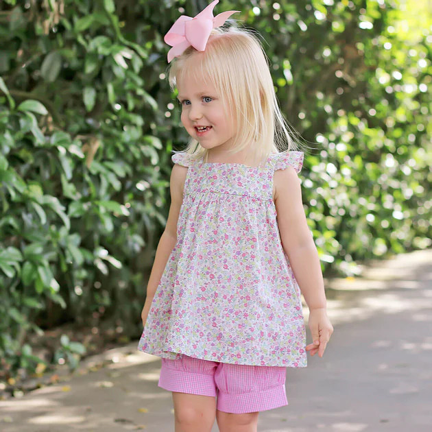 Spring Garden Floral Amy Short Set | Classic Whimsy