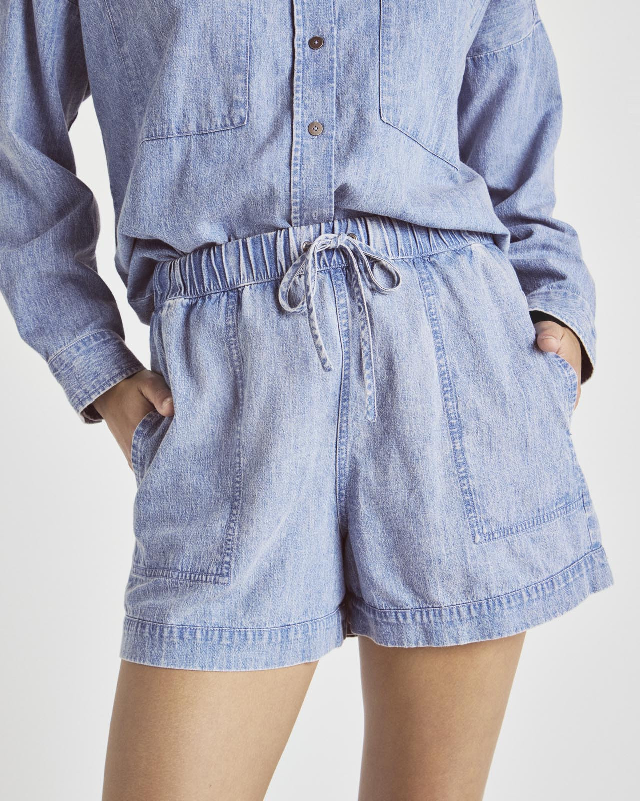 Splendid x @Cellajaneblog Denim Short | Splendid
