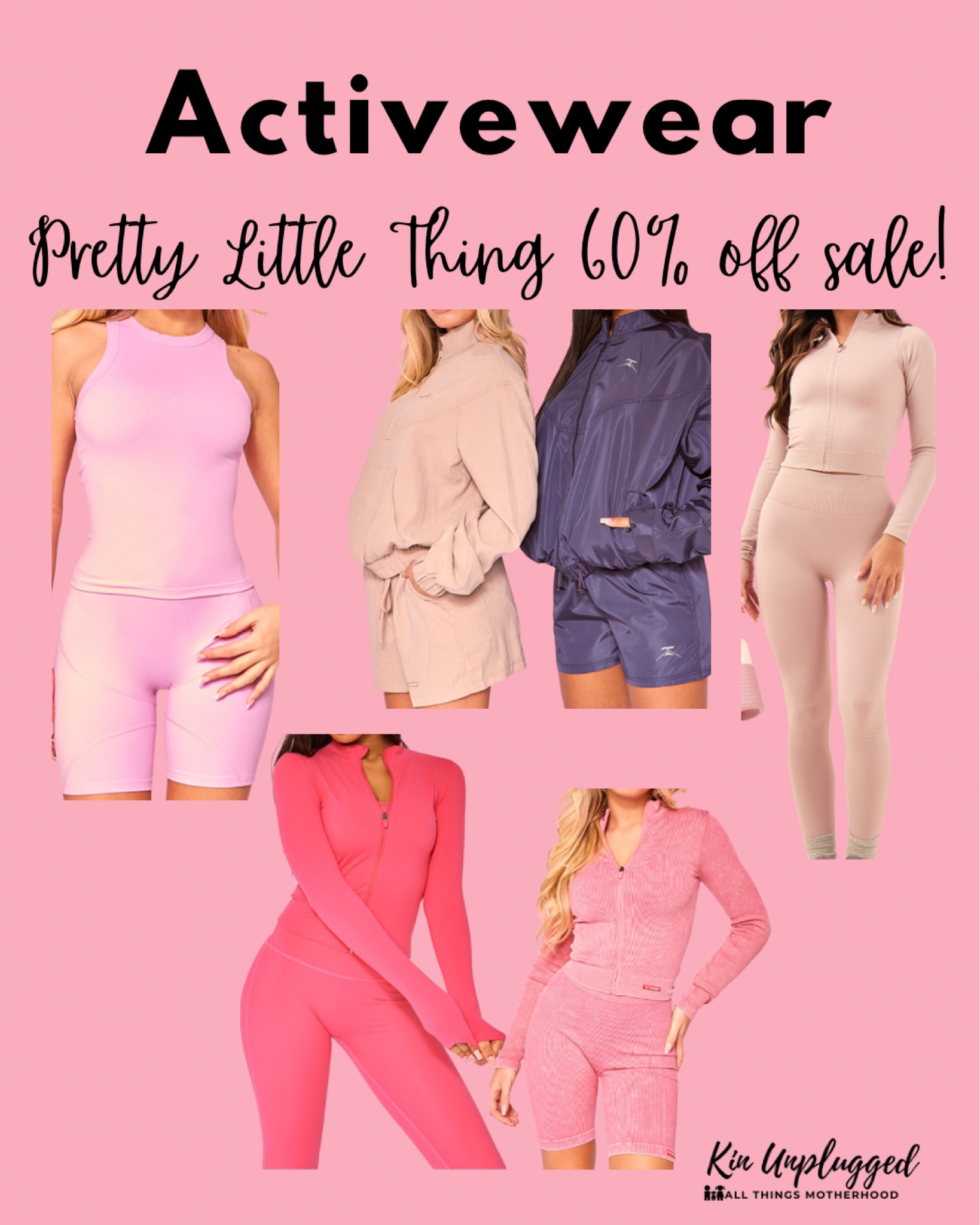 Active wear on Pretty Little Thing’s 60% off site wide sale! #ltkfinds

#LTKsalealert #LTKfitness