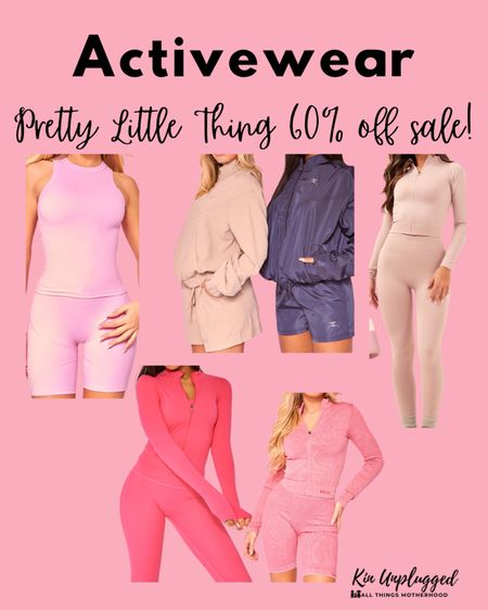 Active wear on Pretty Little Thing’s 60% off site wide sale! #ltkfinds

#LTKsalealert #LTKfitness