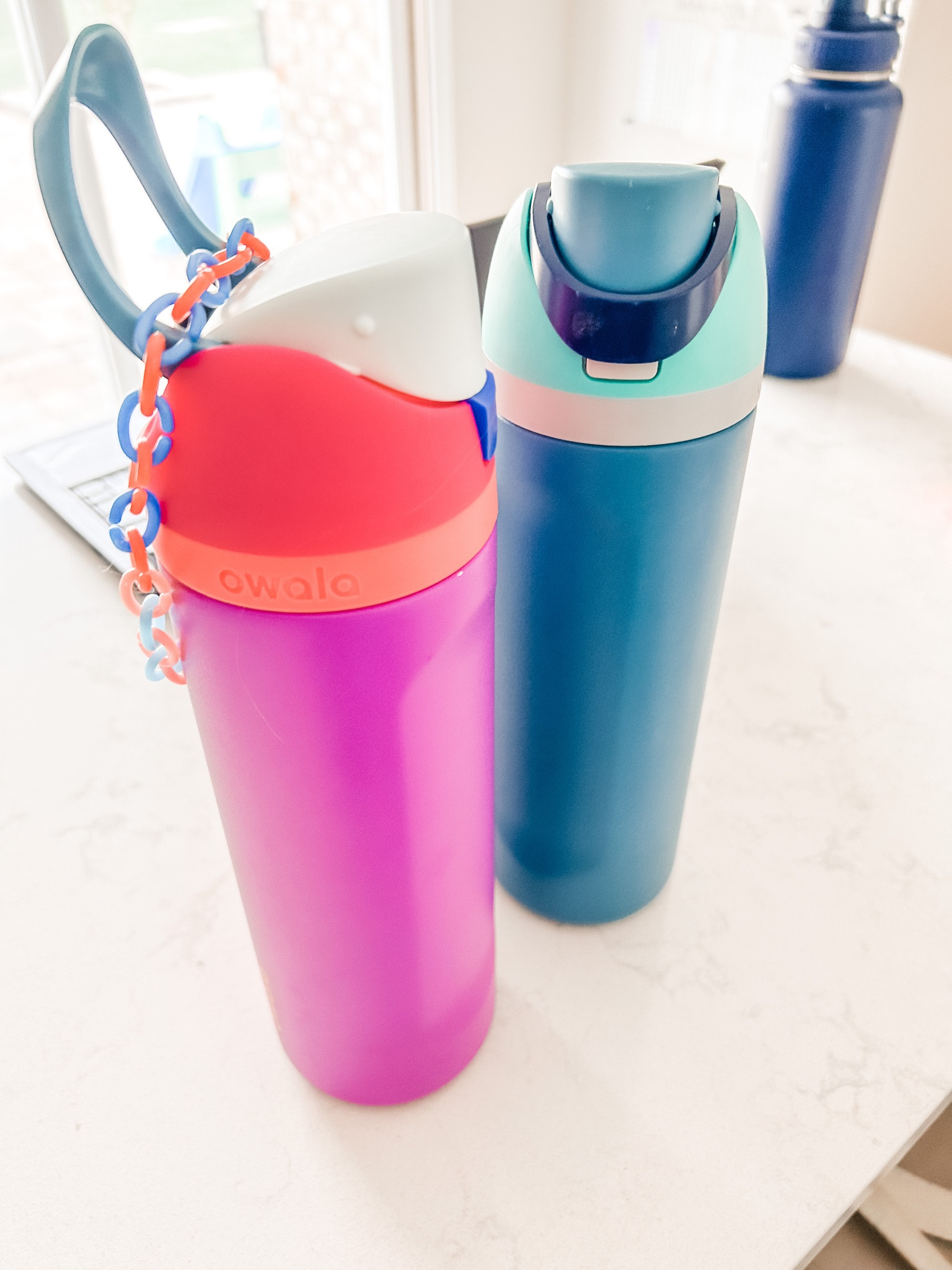 The Easter bunny brought these water bottles for my kids and now I’m for sure grabbing one for me and one for my husband! They are awesome - you can drink through the straw or turn the bottle up to drink! It has an awesome locking feature so it doesn’t spill - and comes in many cute colors! 

#LTKGiftGuide #LTKkids #LTKhome