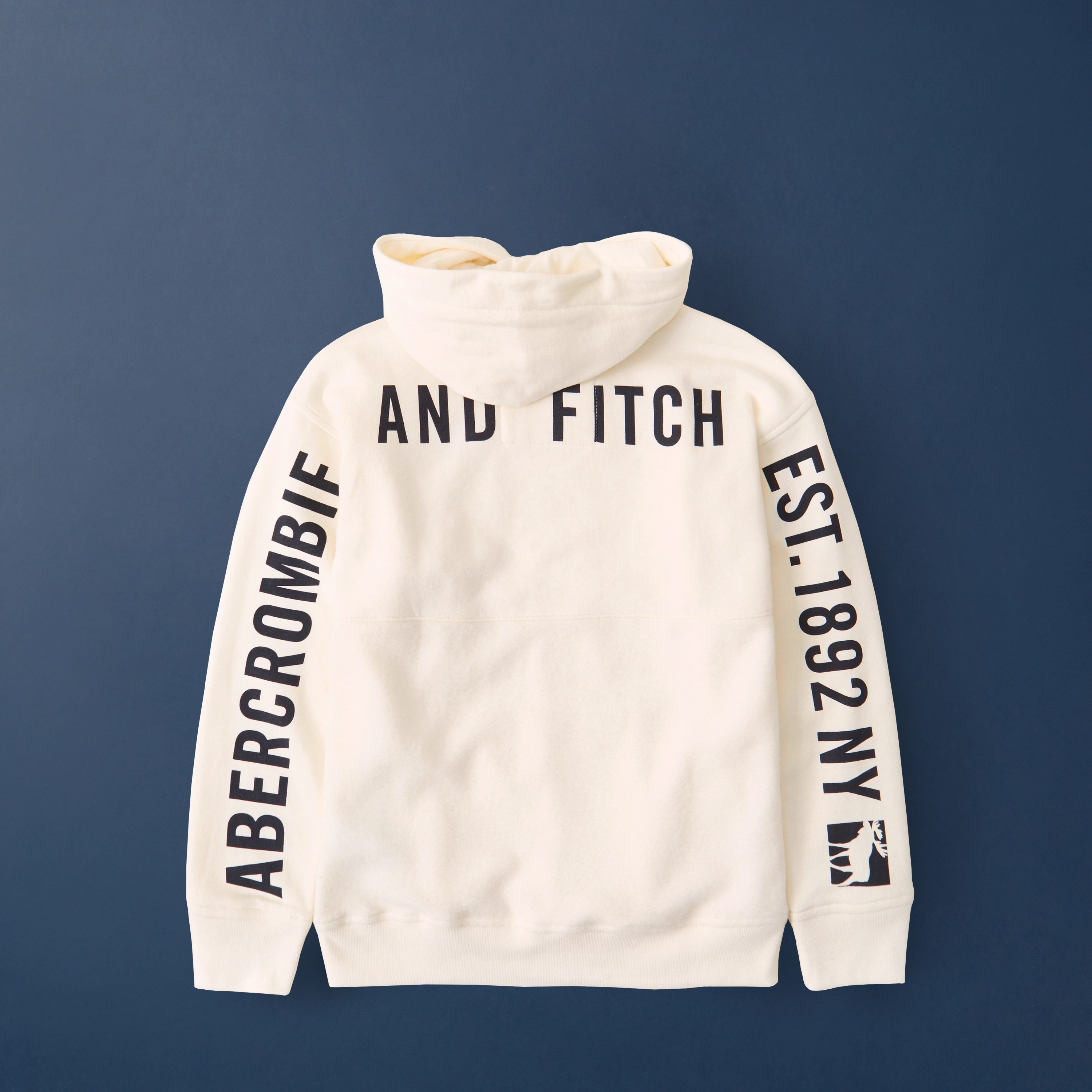 reverse fleece hoodie | Abercrombie & Fitch (US)