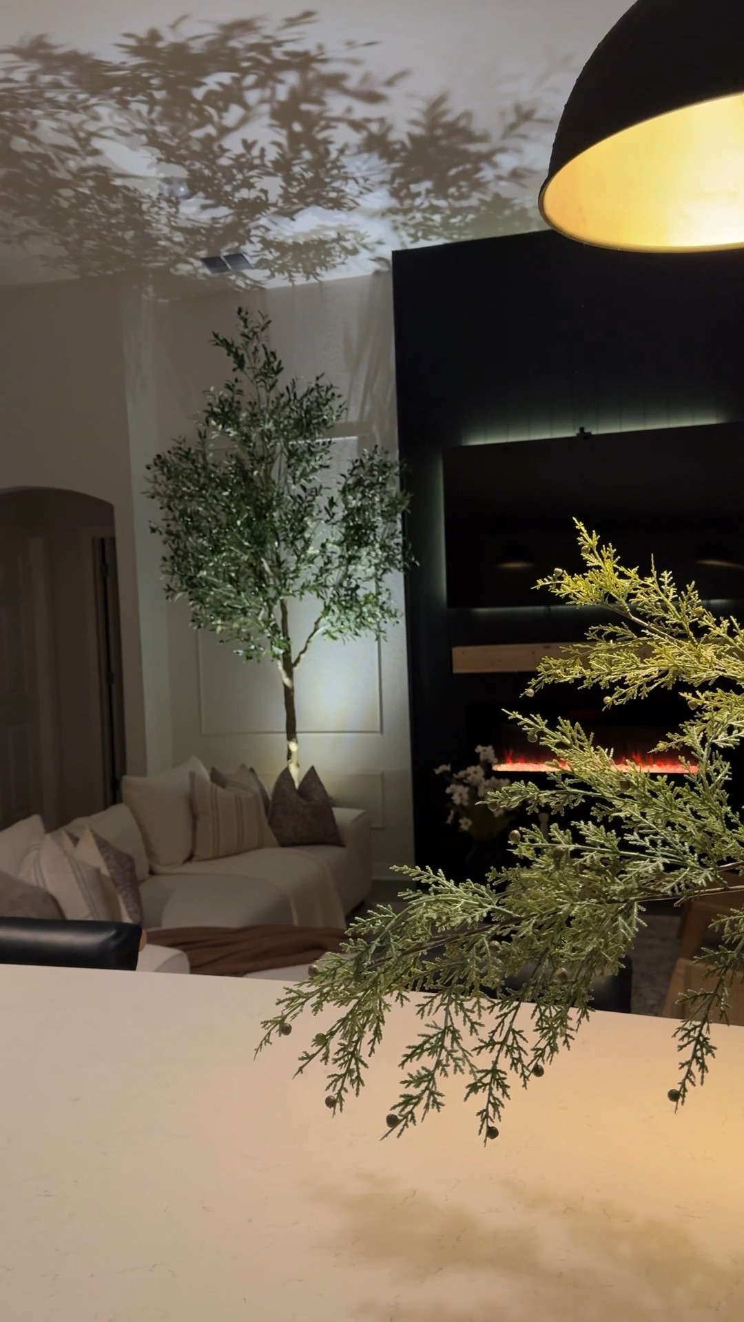 Home vibes at night 🌙✨

#LTKHome