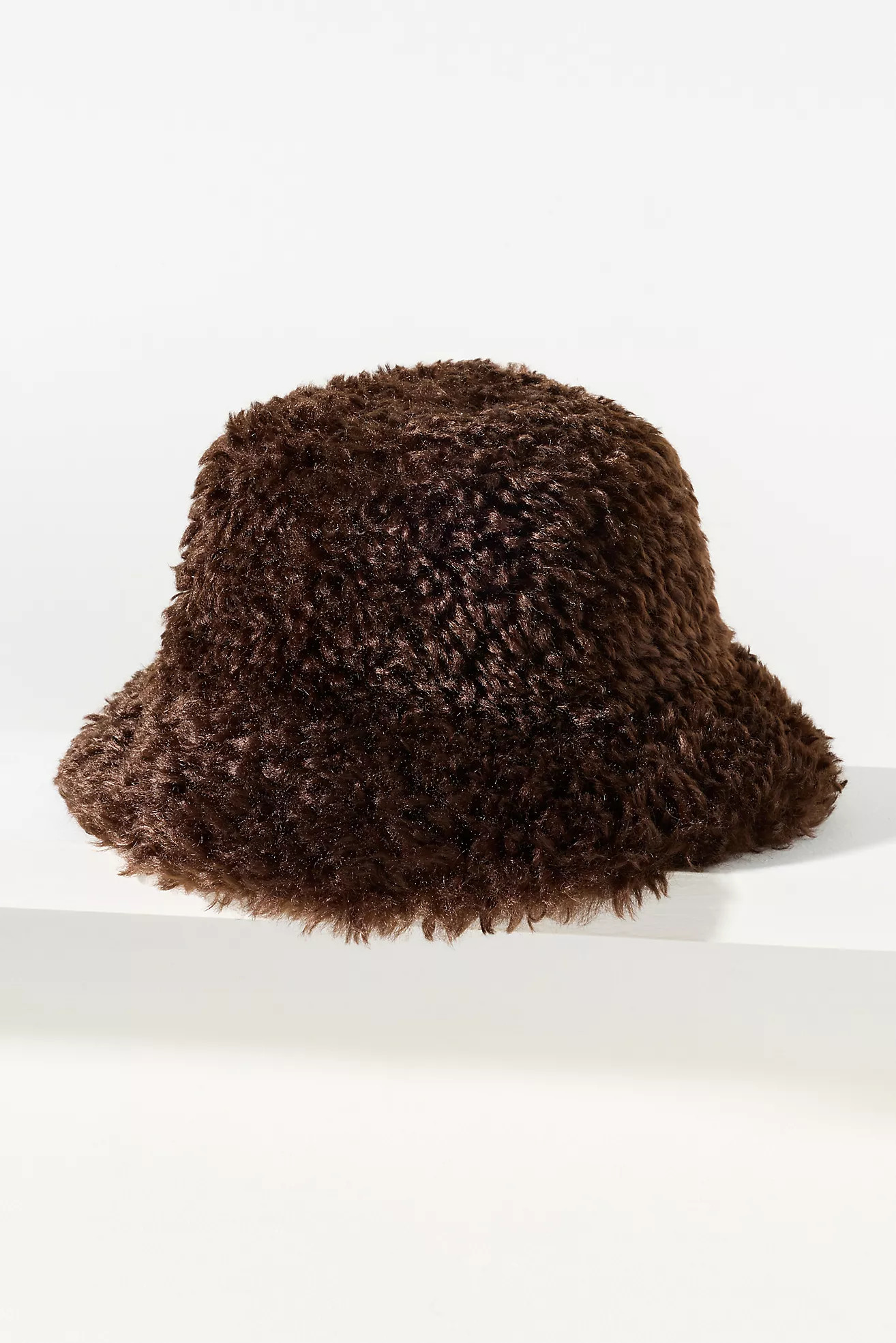 Curly Sherpa Fleece Bucket Hat | Anthropologie (US)