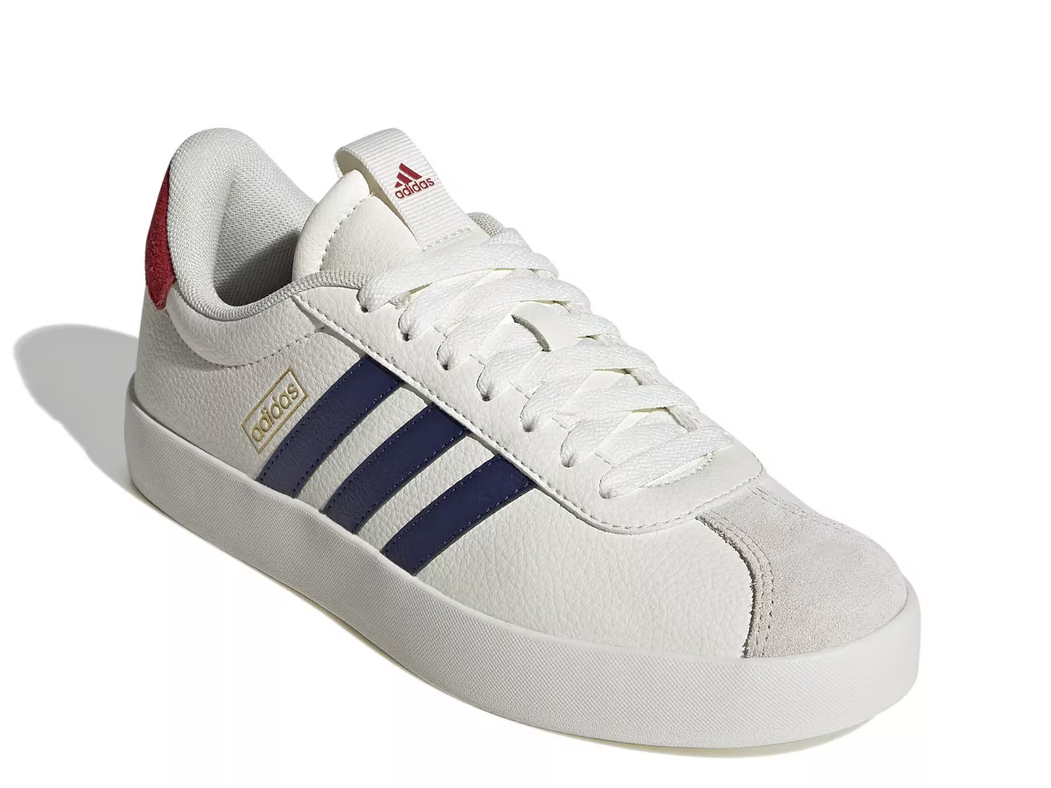 adidas VL Court 3.0 Low Sneaker | Women's | Off White | Size 6 | Sneakers | DSW