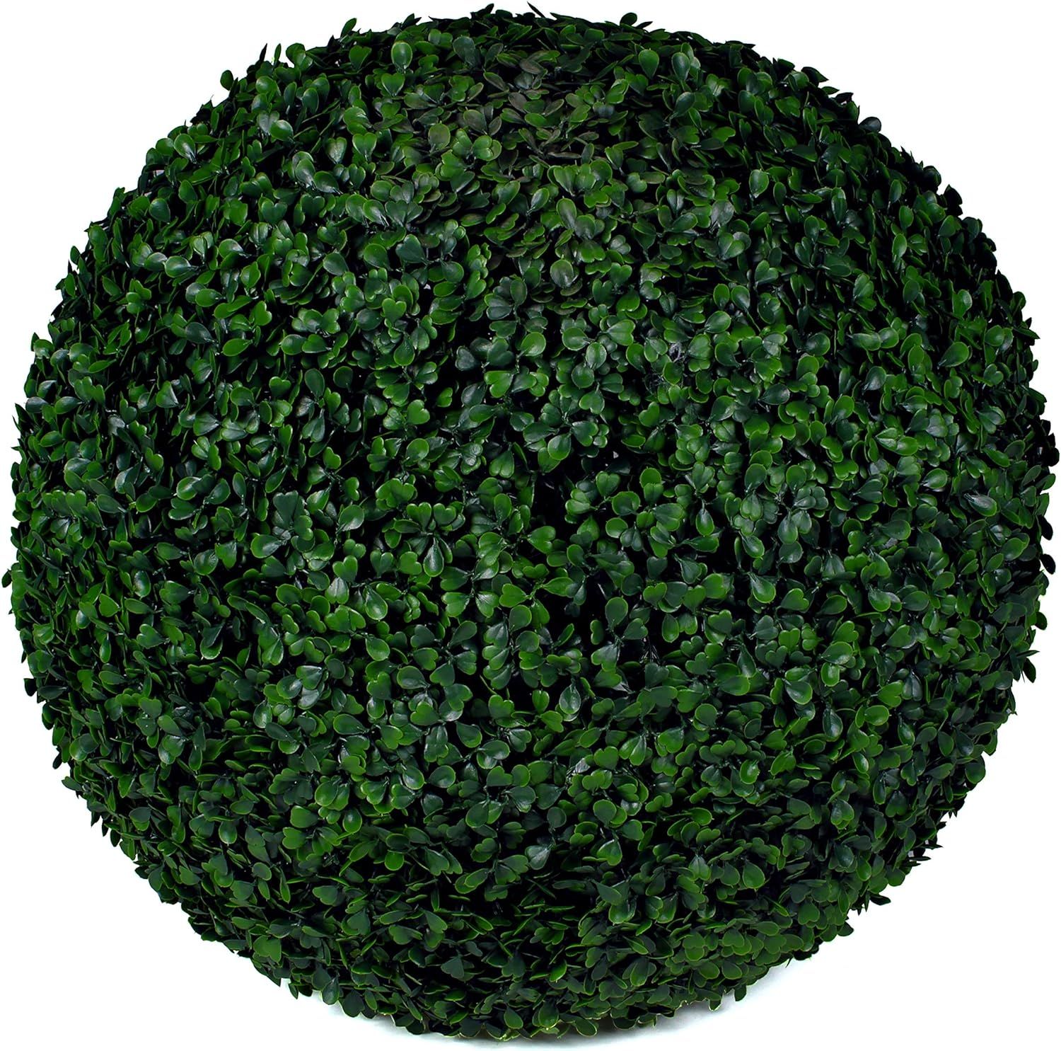 3rd Street Inn Boxwood Topiary Ball - 19" Artificial Topiary Plant - Wedding Decor - Indoor/Outdo... | Amazon (US)