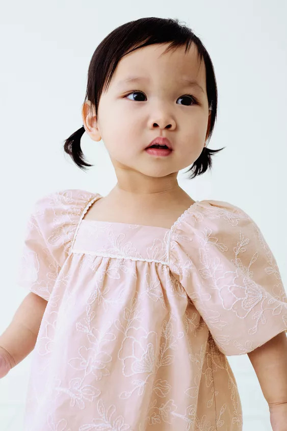 EMBROIDERED LACE SHIRT AND BLOOMERS SET | Zara US