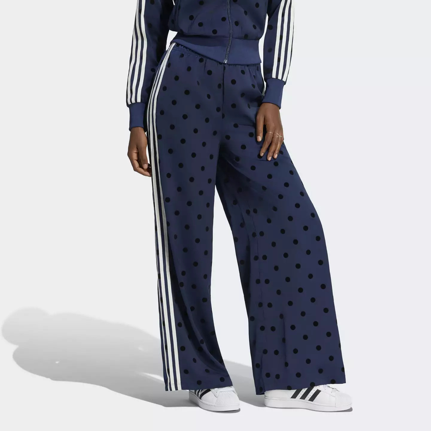 adidas Originals Women's Satin Polka Dots Wide Leg Pant | DICK'S Sporting Goods