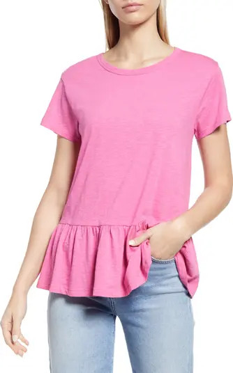 Peplum T-Shirt | Nordstrom