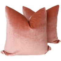 Vintage Rose Linen Velvet Pillow Cover, Pink Pillow, Designer Pillows, Cover | Etsy (US)