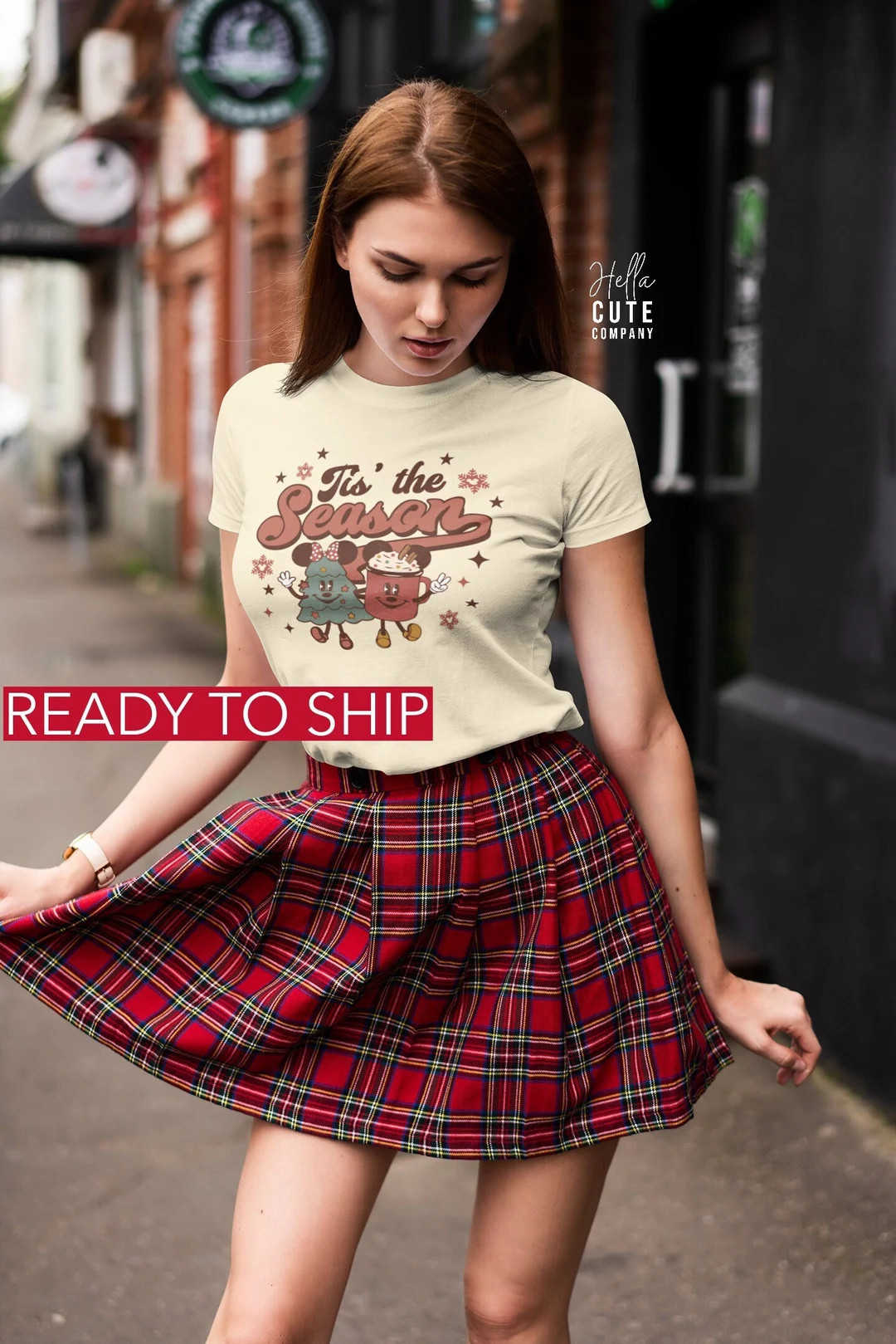 Ready to Ship Disney Christmas Shirt, Disney Christmas Shirt, Disney Shirt, Tis the Season Christ... | Etsy (US)